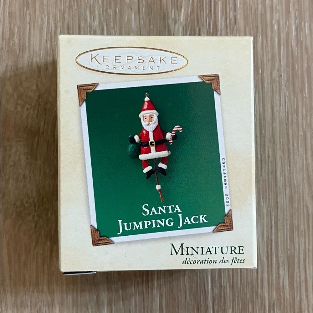 Hallmark Keepsake Santa Jumping Jack